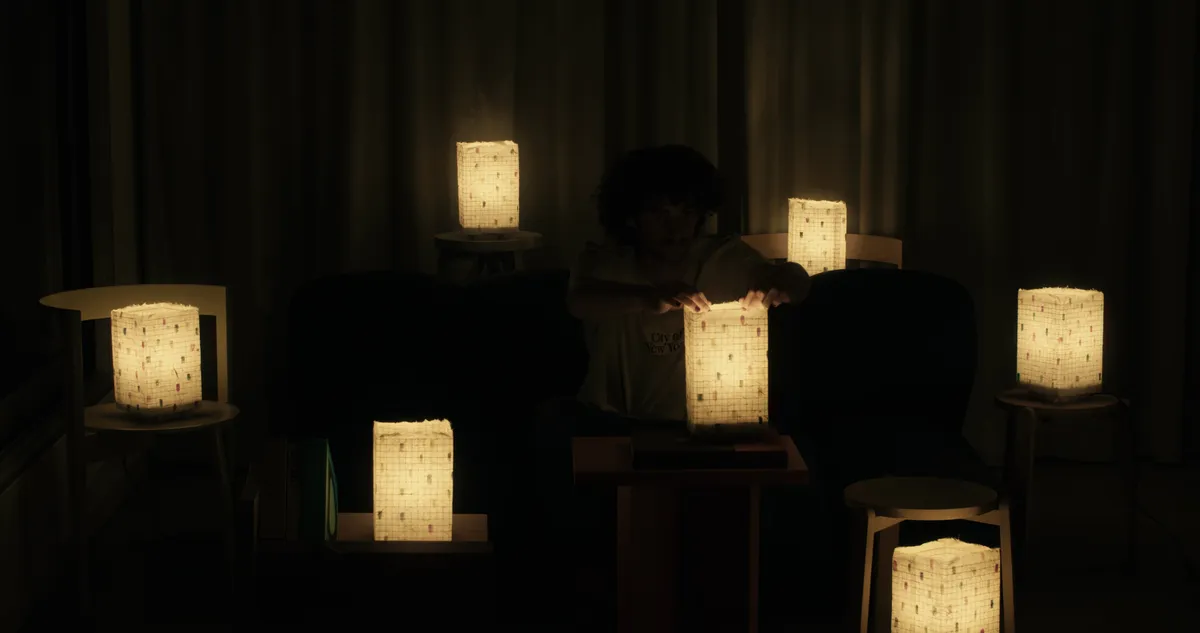 Skittle lamp